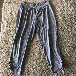 Gray workout pants