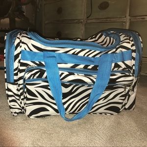 Travel bag- zebra print