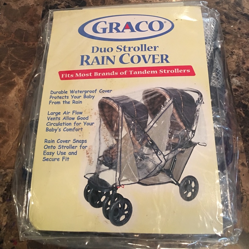 Gracias rain cover for Duo stroller