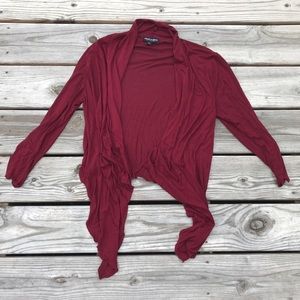 Maroon Cardigan