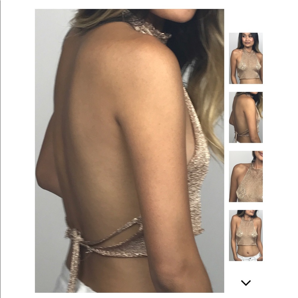 LAST 1️⃣ Mesh Halter Top - Picture 3 of 6