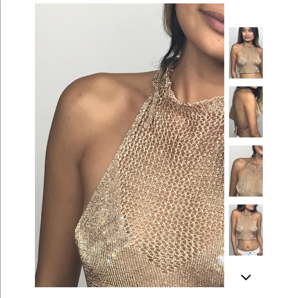 LAST 1️⃣ Mesh Halter Top - Picture 4 of 6