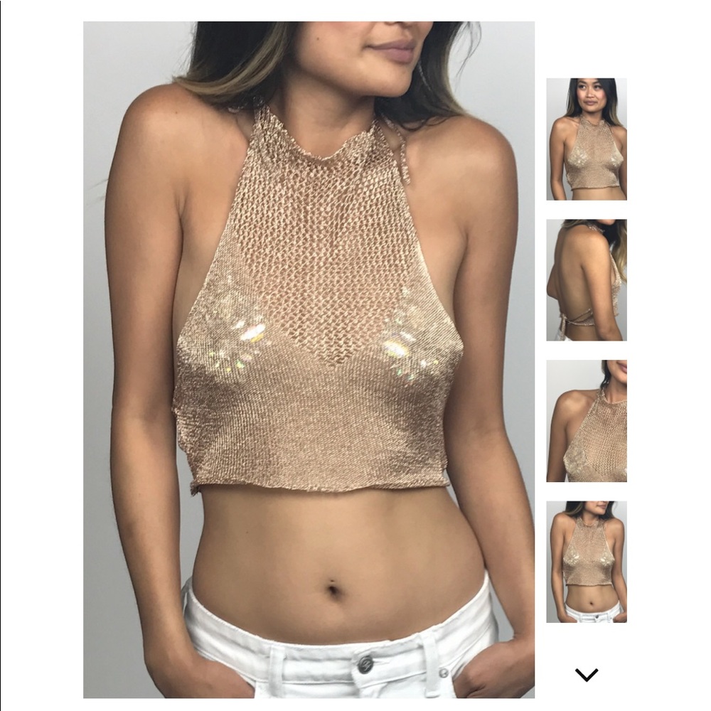 LAST 1️⃣ Mesh Halter Top - Picture 5 of 6