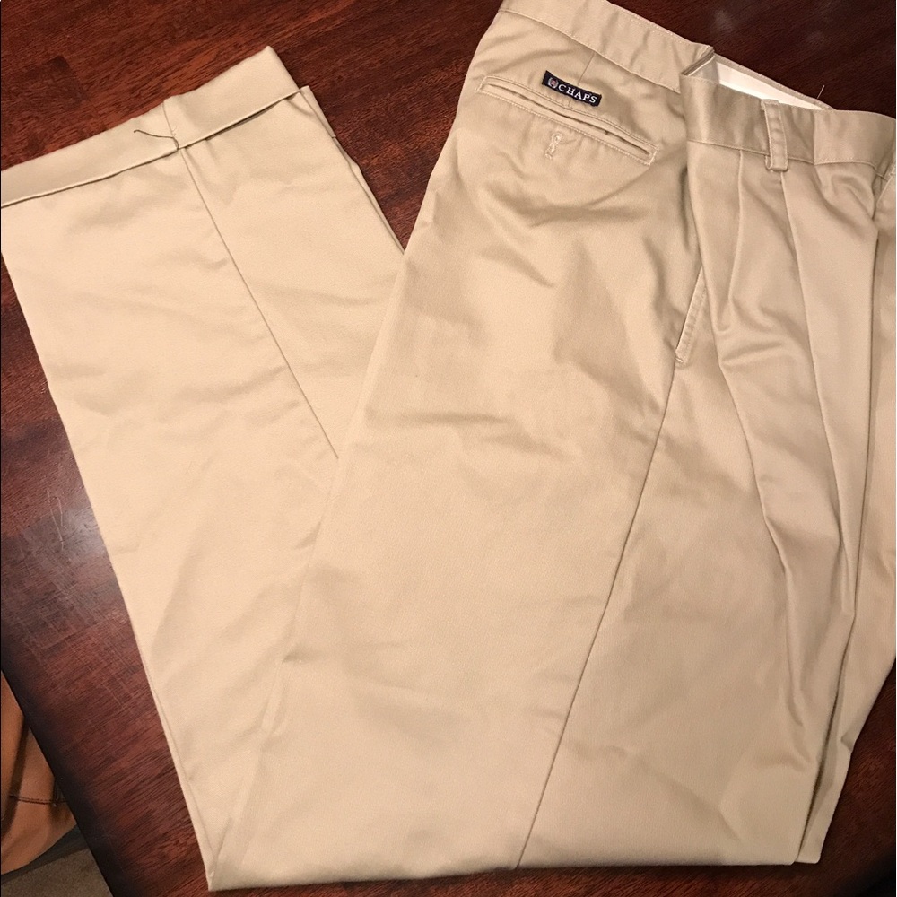 Cuffed Leg Men's Khaki