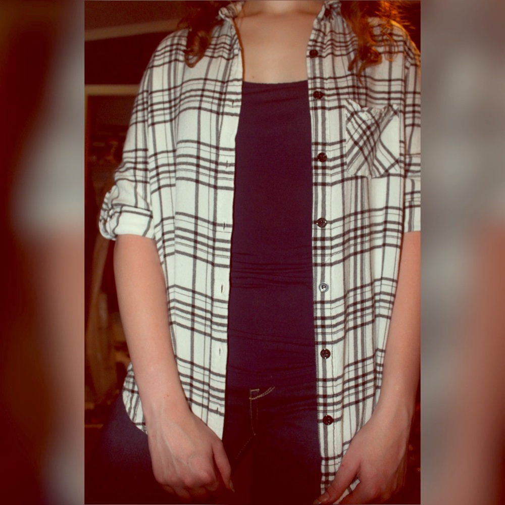 Black and White Flannel