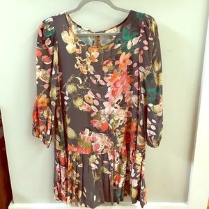 Anthropologie Floral Dress