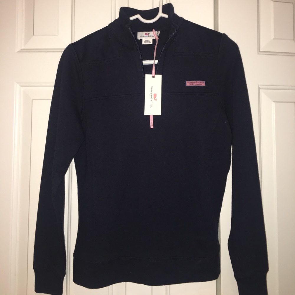 NWT navy blue Shep Shirt