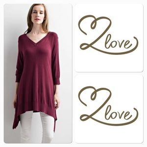 ISO L Love Sweater Tunic