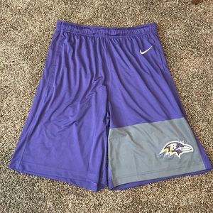 Nike Baltimore Ravens men's jersey shorts