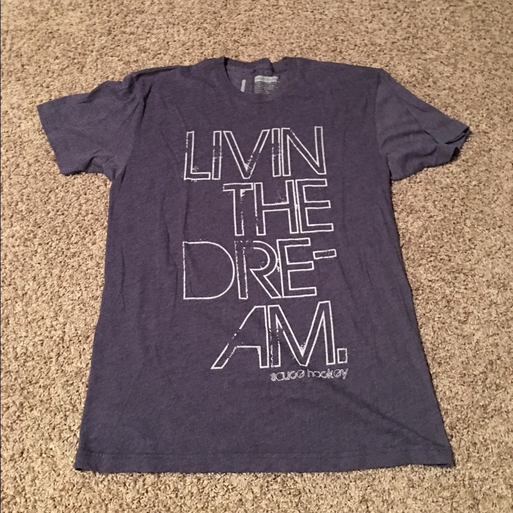 Sauce Hockey Tee - Livin The Dream