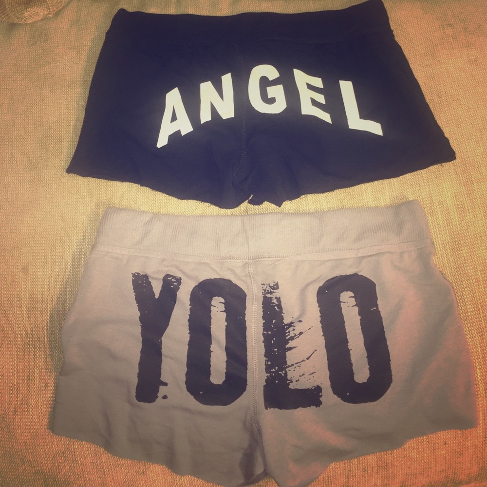 TWO NWT shorts