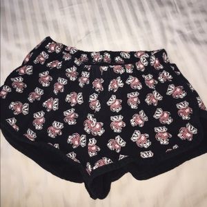 Wisconsin badgers shorts