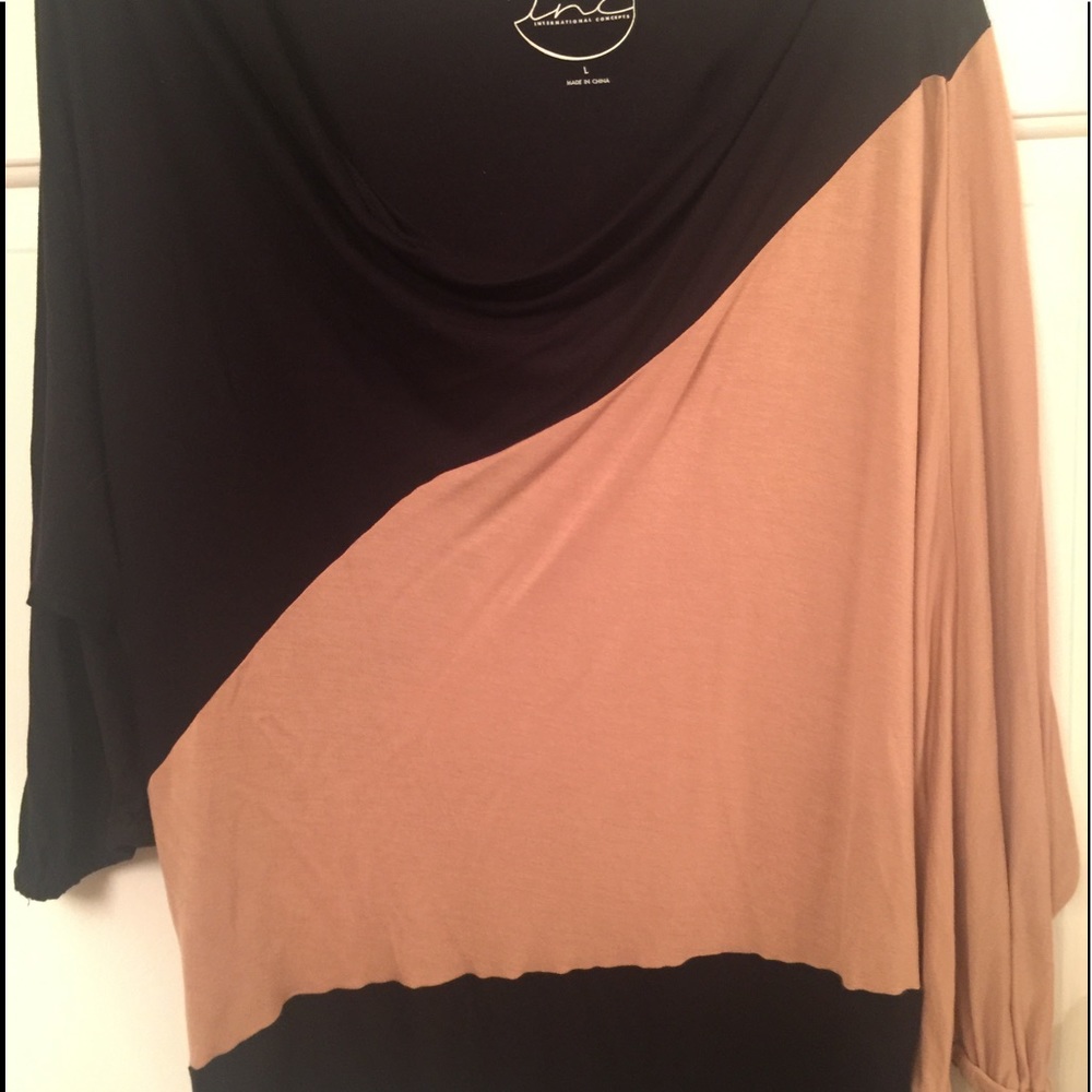 Business casual jersey knit top