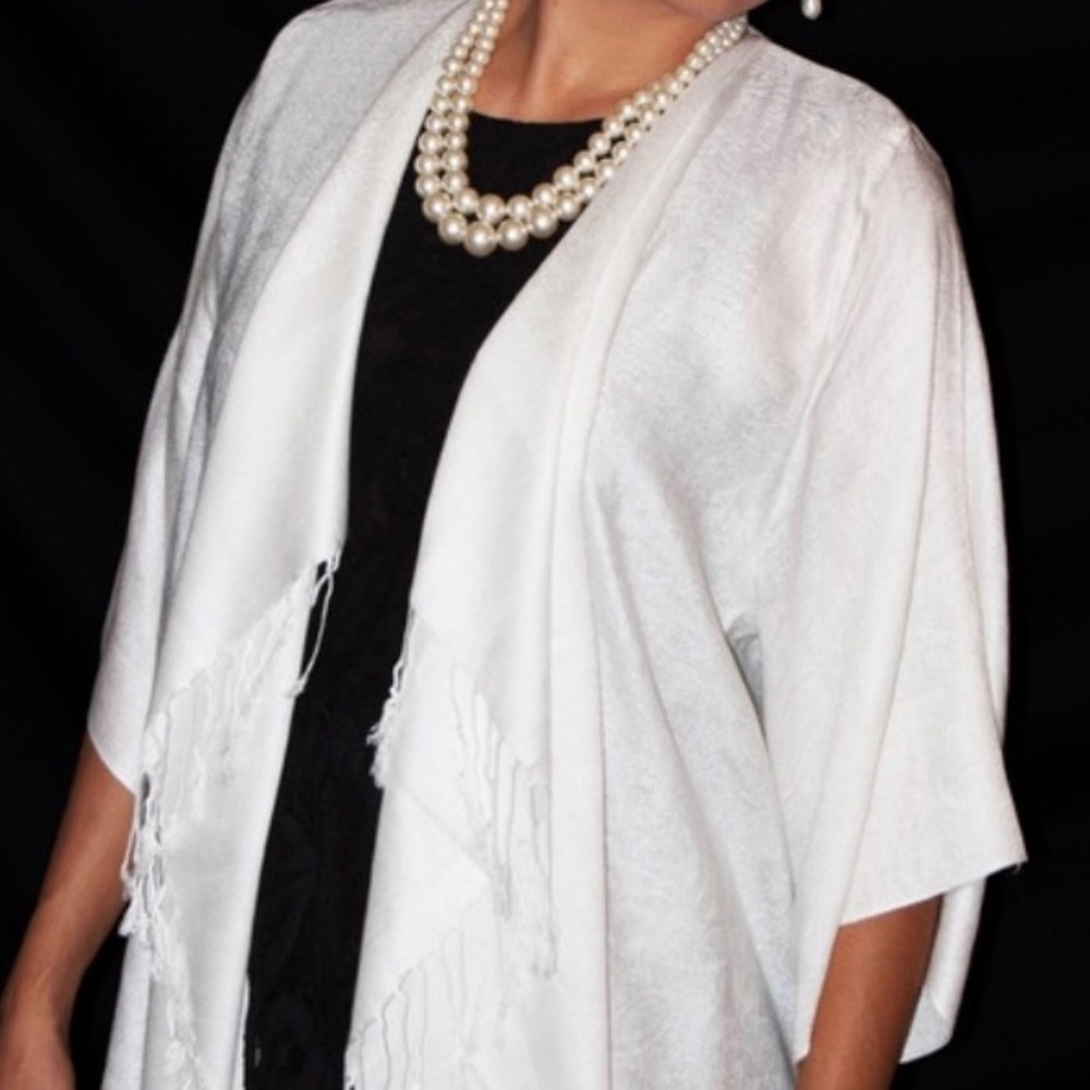Light Summer Pashmina Handcrafted Jacket
