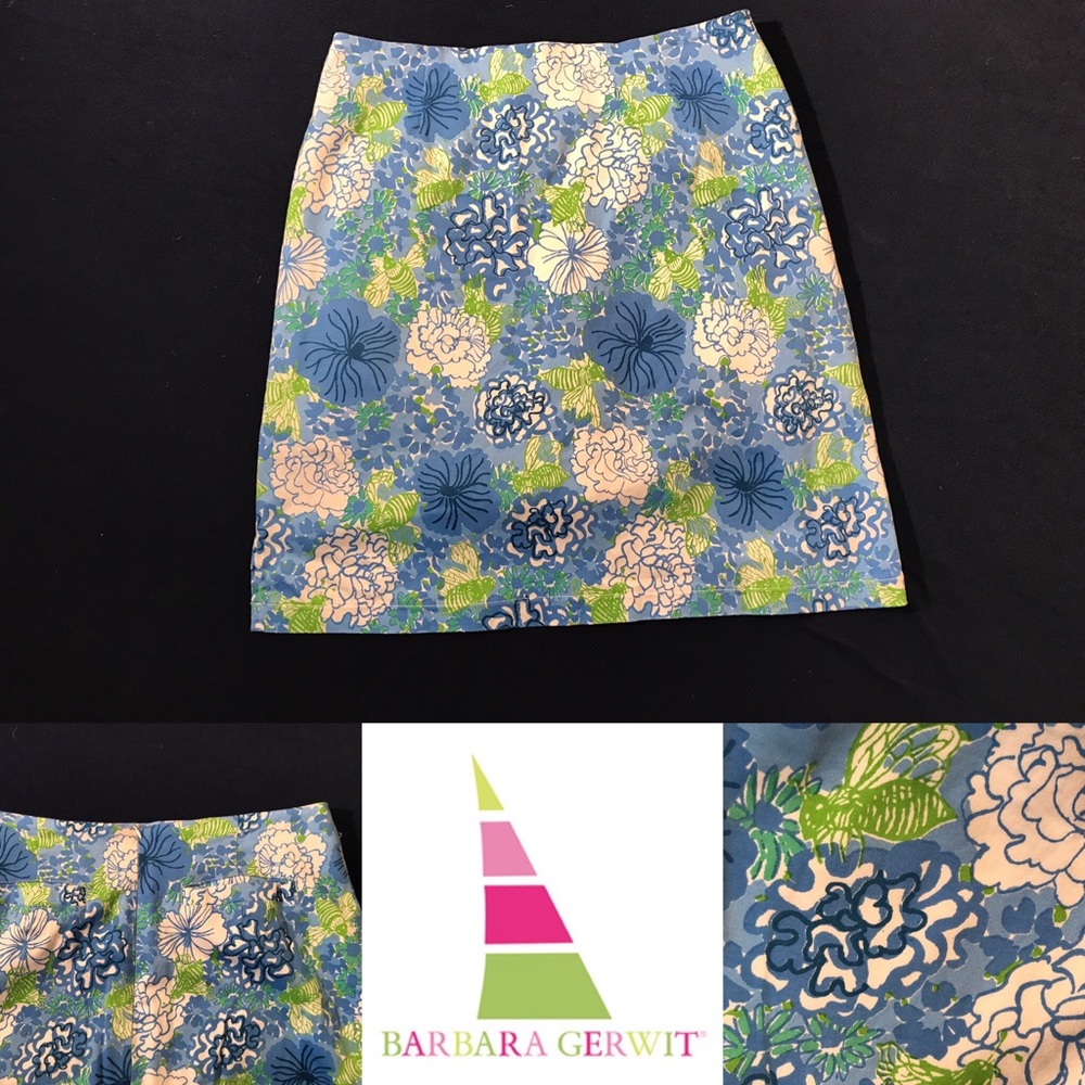 Barbara Gerwit Vintage Resort Wear Skort, size 8