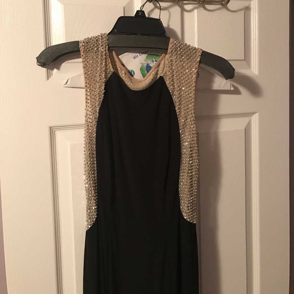 Black gown