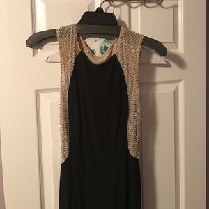 Black gown