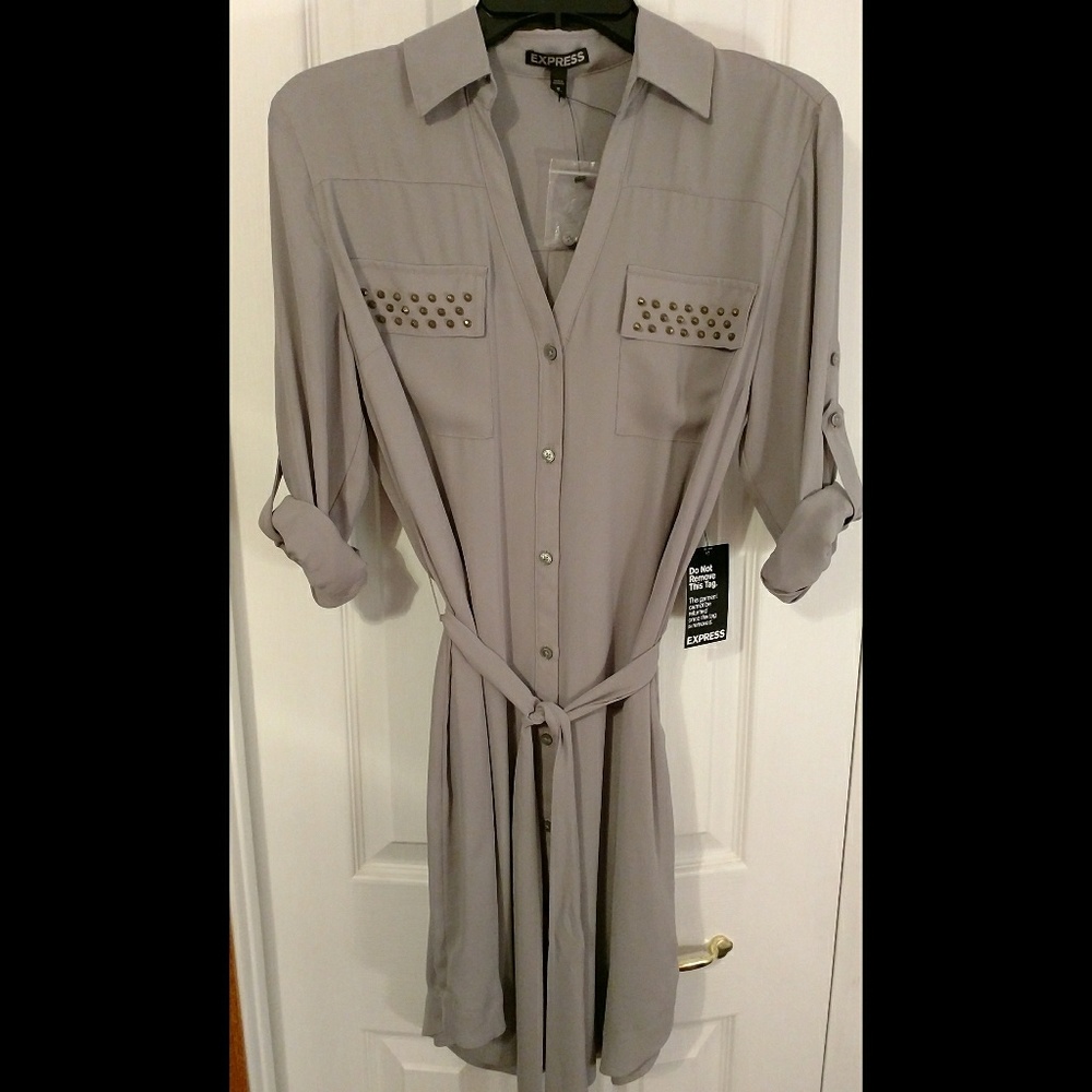 Portofino Shirt Dress from Express