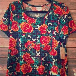 LuLaRoe Carly dress Unicorn 🦄 Roses 🌹