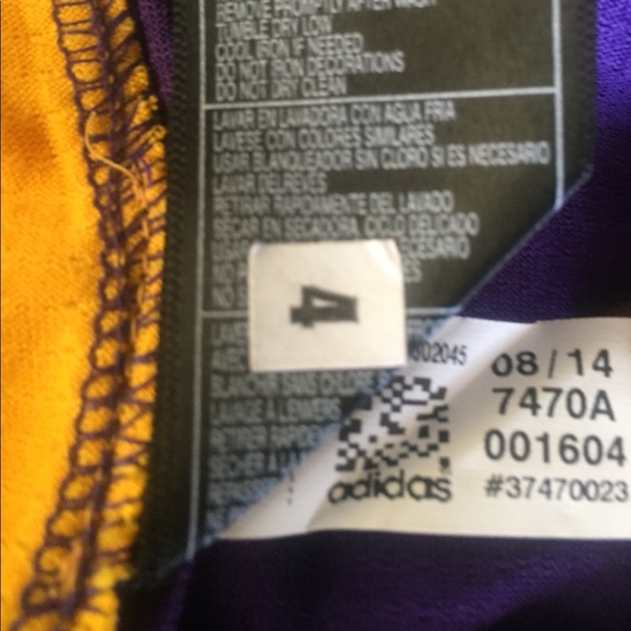 KOBE BRYANT JERSEY #24 Never Worn - Picture 5 of 5