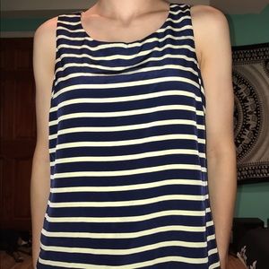Striped muscle t-shirt WORN ONCE