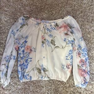 Dainty Hooligan off-shoulder blouse