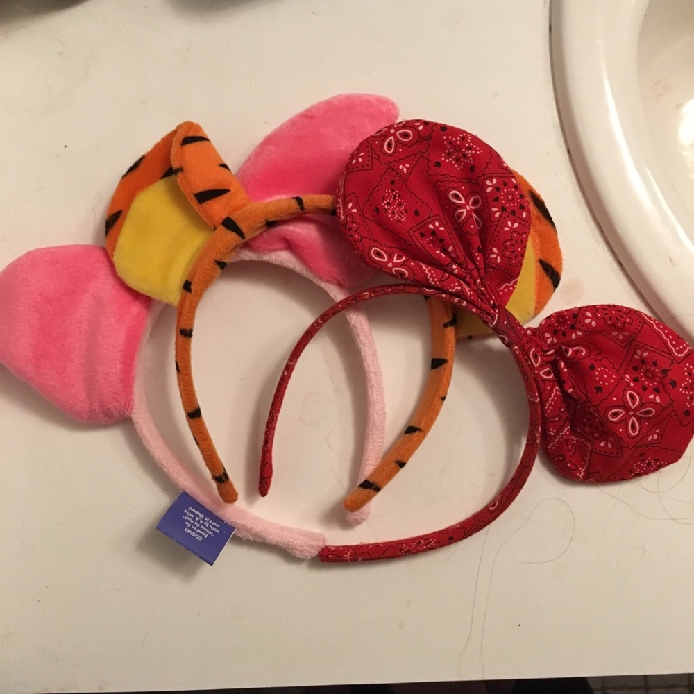 3 pair Disney ears