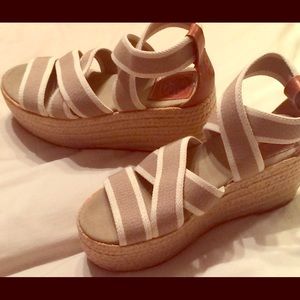 TORY BURCH Espadrille Platform Sandals