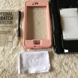Nuud Lifeproof for iPhone 6S in Pink