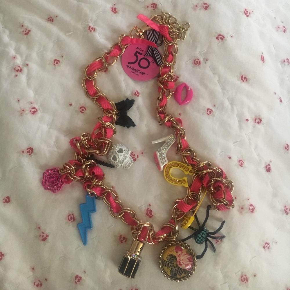 Betsey johnson 50th anniversary necklace