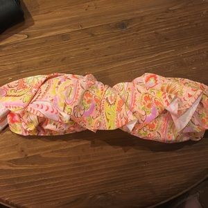 VS bandeau bathing suit top