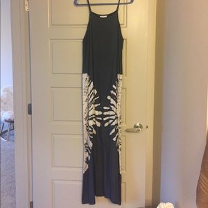 Tie dye print Maxie dress