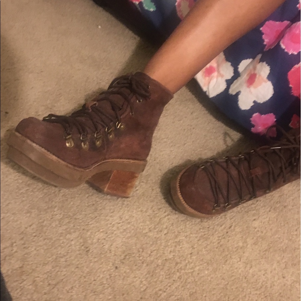 Jeffrey Campbell Suede Booties