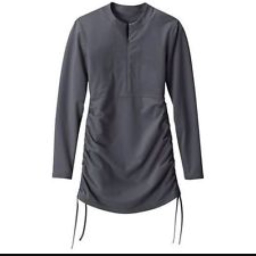 Athleta rash guard dress/top, gray