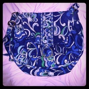 Vera Bradley Saddle Up crossbody in Med. Blue