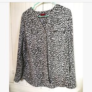 Leopard printed button up!