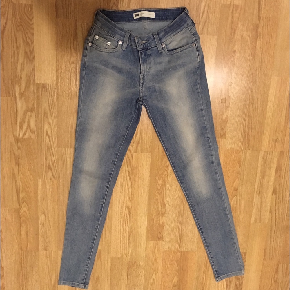 Levi's Skinny Jeans Light Blue