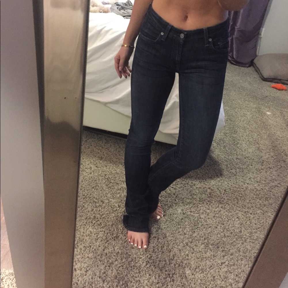 7 for all mankind kimmie straight leg jean