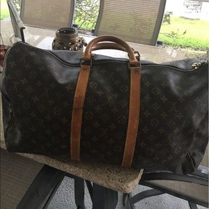 Louis Vuitton 55 keep all travel bag