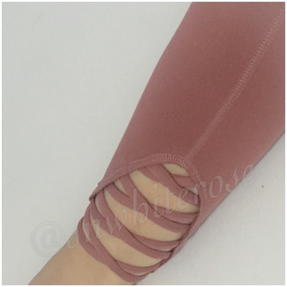 Dusty Mauve XX Workout Pants - Picture 2 of 3