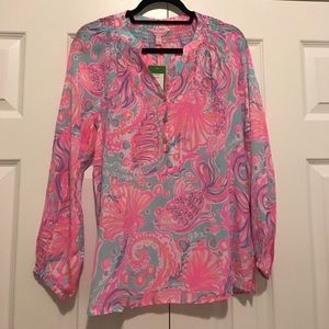 NWT - Lilly Pulitzer ‘Elsa’ Blouse