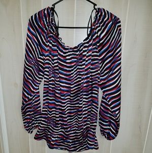 🔺FINAL SALE🔻Michael Kors Patterned Blouse NWOT