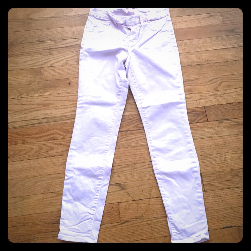 J Brand skinny jeans in pale lavender size 27