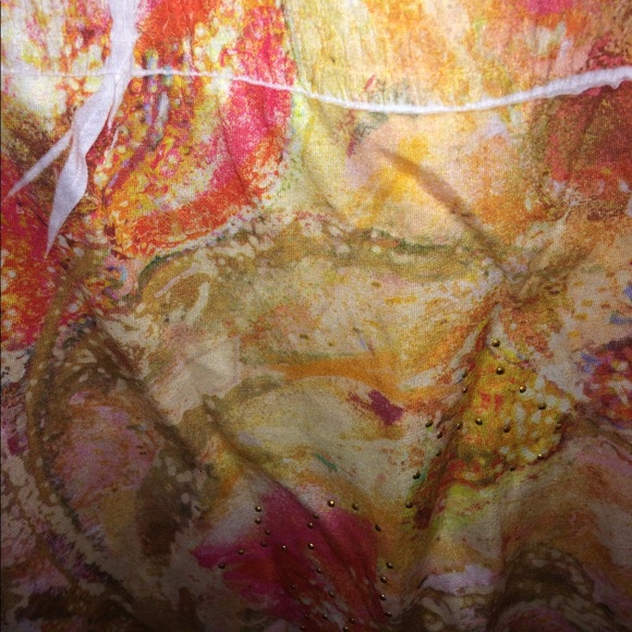 Jane Ashley Orange top BOX01 - Picture 4 of 5