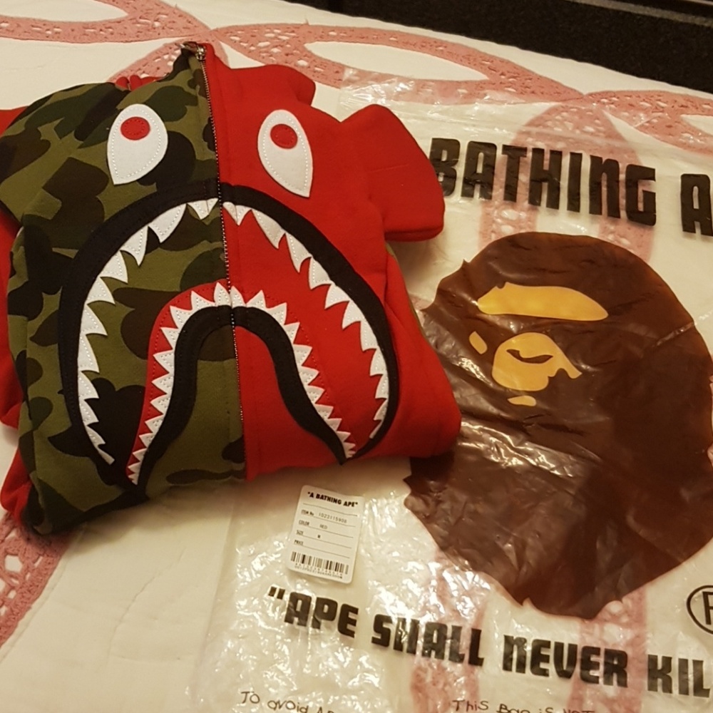 Bape Shark Be@r Hoodie