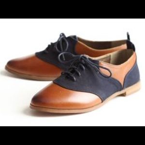 Restricted "Betsy" Whiskey and Navy Blue Oxfords