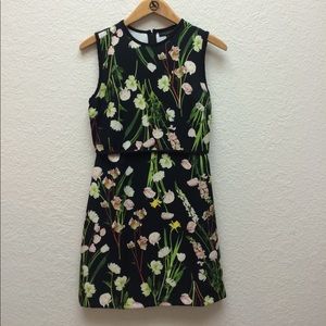 Victoria Beckham X Target black floral dress