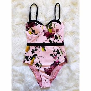 Ted Baker citrus bloom one piece swimsuit