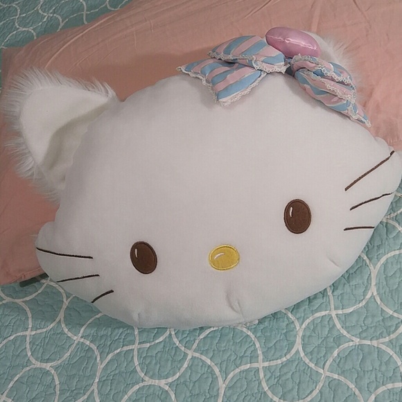 Reversible Charmmy Kitty to Honeycute plush pillow - Picture 1 of 5