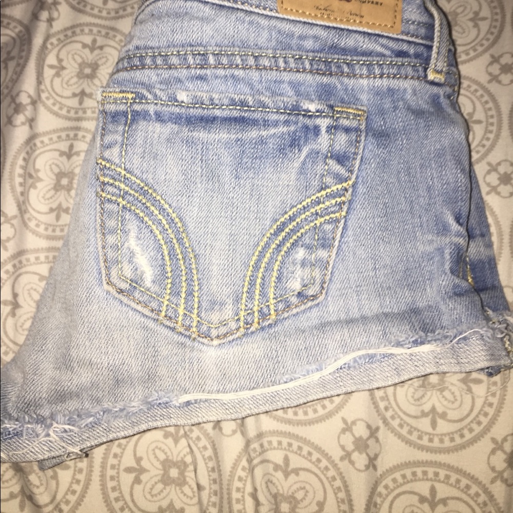 Hollister jean shorts